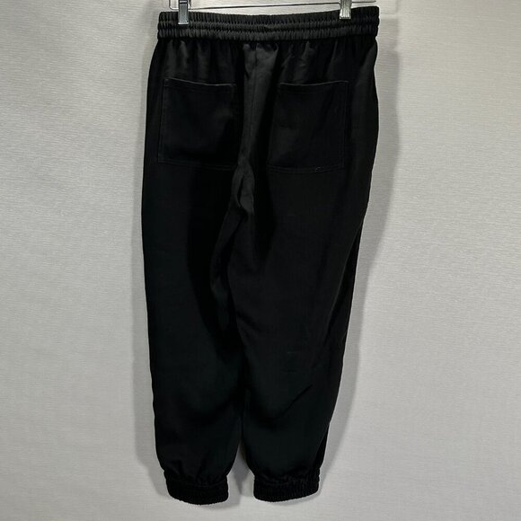 Ann Taylor Pants Womens Small Petite Pull On Flat Front Elastic Cuff Pockets - Picture 6 of 9